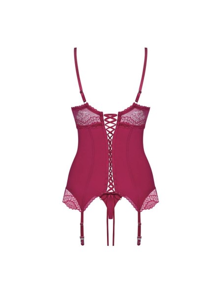 Rosalyne corset & thong red