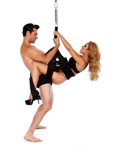 WHIPSMART PLEASURE SWING BLACK