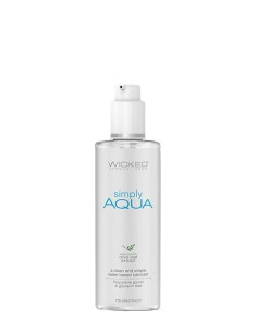 WICKED SIMPLY AQUA LUBRICANT 120ML 2