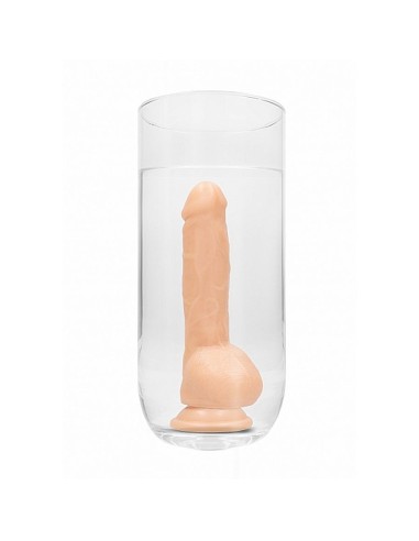 6.5 Inch Realistic Dildo - Flesh