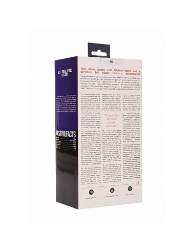 6.5 Inch Realistic Dildo - Flesh