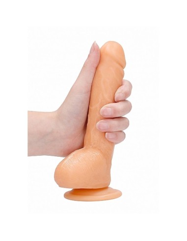 6.5 Inch Realistic Dildo - Flesh