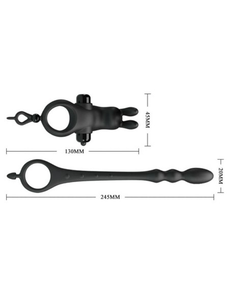 Pretty Love Vibration Penis Sleeve V