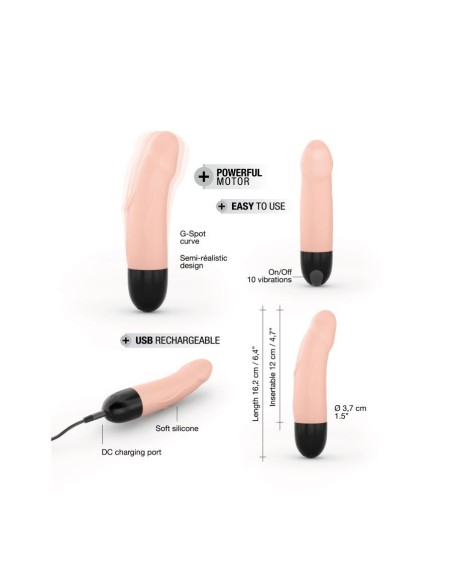 Real Vibration S - FLESH 2.0 - RICARICAB