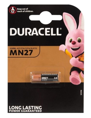 Battery Duracell 27A 10x1