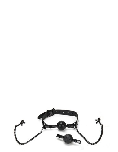 WHIPSMART DIAMOND BALL GAG W NIPPLE CLIP