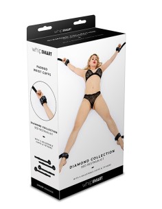 WHIPSMART DIAMOND BED RESTRAIN KIT BLACK