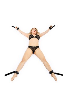 WHIPSMART DIAMOND BED RESTRAIN KIT BLACK 2