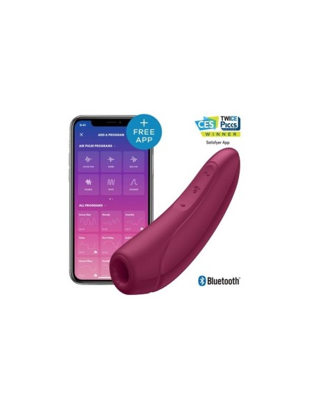 SATISFYER CURVY 1+ BORDEAUX