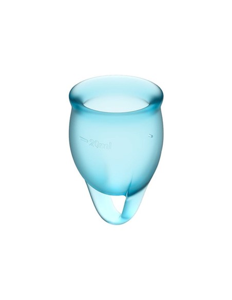 MENSTRUAL CUP CONFIDENT BLUE