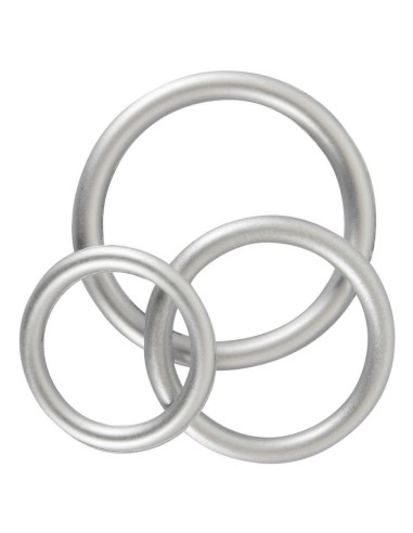 Metallic Silicone Cock ring se