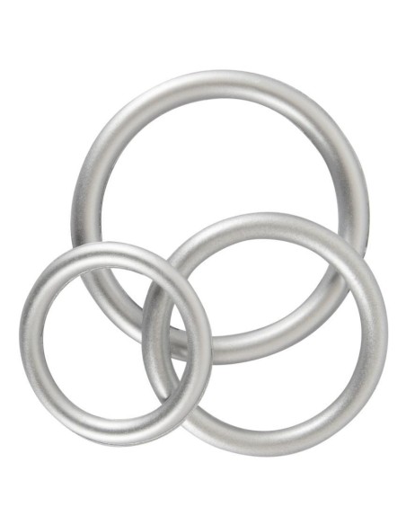 Metallic Silicone Cock ring se