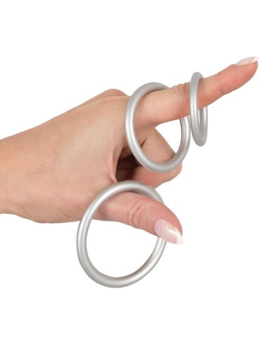 Metallic Silicone Cock ring se