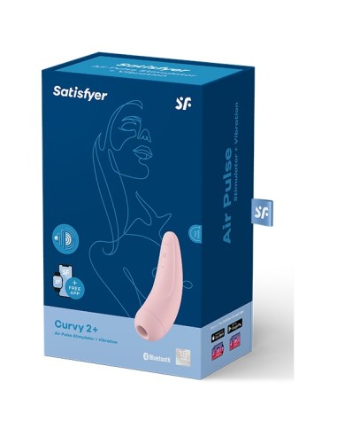 SATISFYER CURVY2+ CONNECT APP PINK