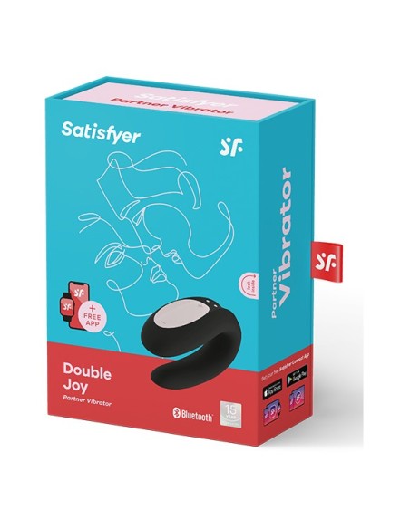 SATISFYER DOUBLE JOY CONNECT APP BLACK
