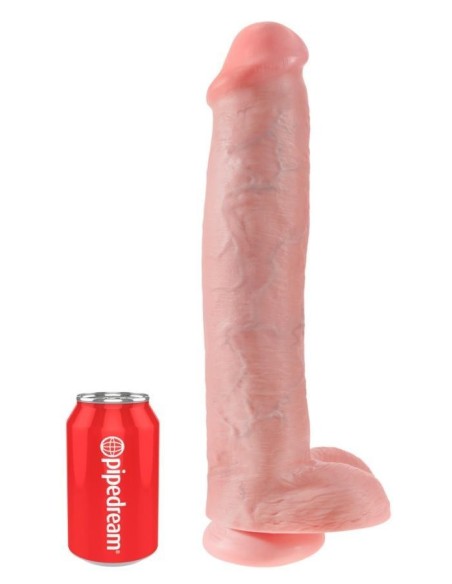 King Cock 15" Cock w Balls