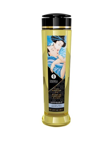EROTIC MASSAGE OIL ADORABLE COCONUT 240M