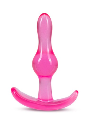 B YOURS CURVY ANAL PLUG PINK