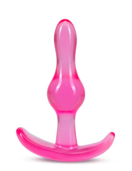 B YOURS CURVY ANAL PLUG PINK