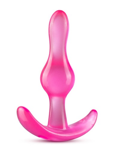 B YOURS CURVY ANAL PLUG PINK