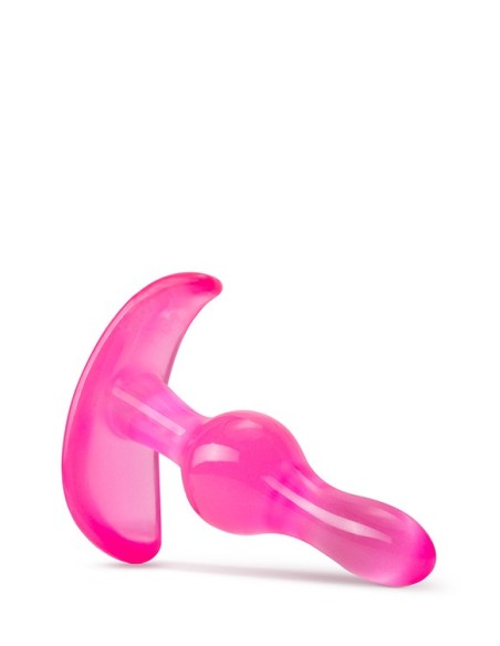 B YOURS CURVY ANAL PLUG PINK