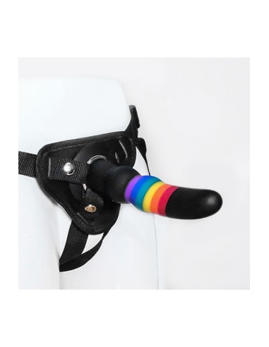 ESSENTIALS STRAP ON SOLID DILDO