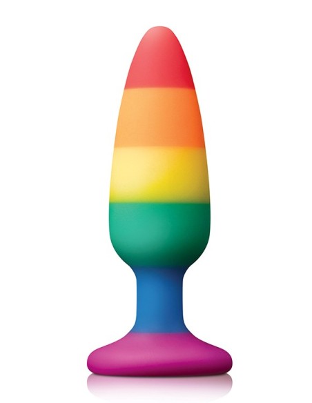 COLOURFUL LOVE RAINBOW ANAL PLUG MEDIUM