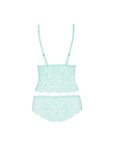 Delicanta top & panties turquoise