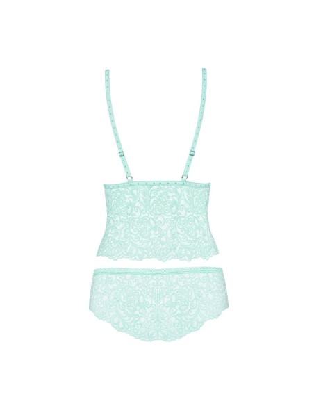 Delicanta top & panties turquoise