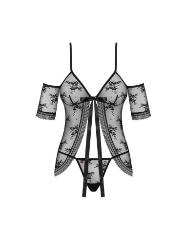 Jennifairy babydoll & thong black