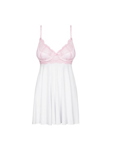 Girlly babydoll & thong white