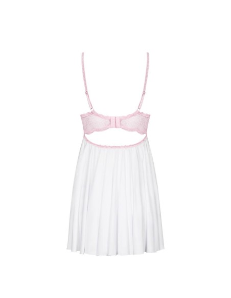 Girlly babydoll & thong white