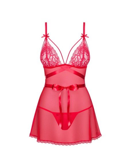Lovlea babydoll & thong red