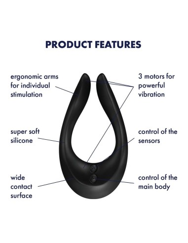 SATISFYER ENDLESS JOY - Black