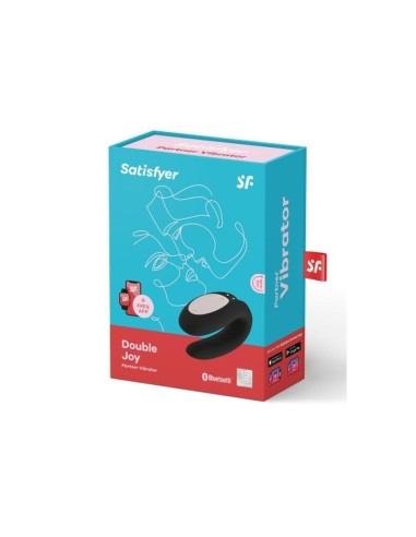 SATISFYER DOUBLE JOY BLACK