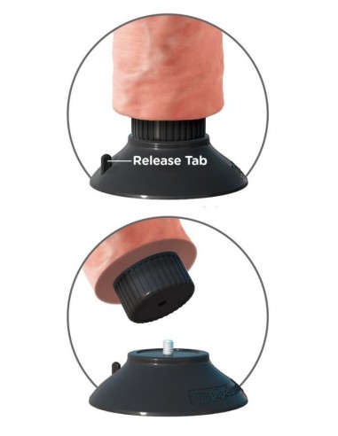 KC 9" Vibrating Cock with Ball