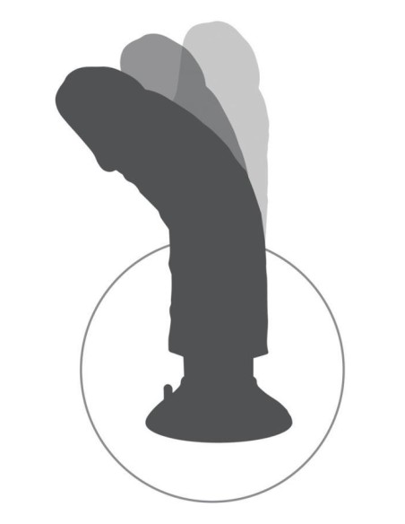 KC 9" Vibrating Cock with Ball