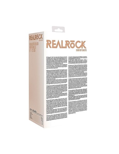 Realistic Dildo With Balls - 23 cm-Flesh