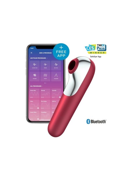 SATISFYER DUAL LOVE -Rosso