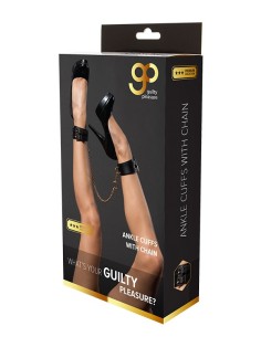 GP PREMIUM ANKLE CUFFS WITH CHAIN BLACK