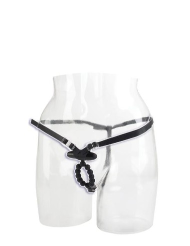 7 FUNCTION SILICONE LOVE RIDER THONG