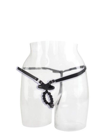 7 FUNCTION SILICONE LOVE RIDER THONG