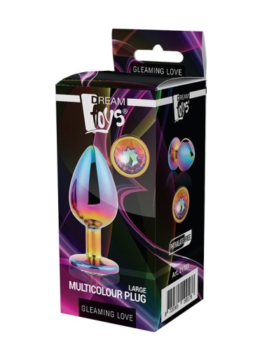 GLEAMING LOVE MULTICOLOUR PLUG LARGE