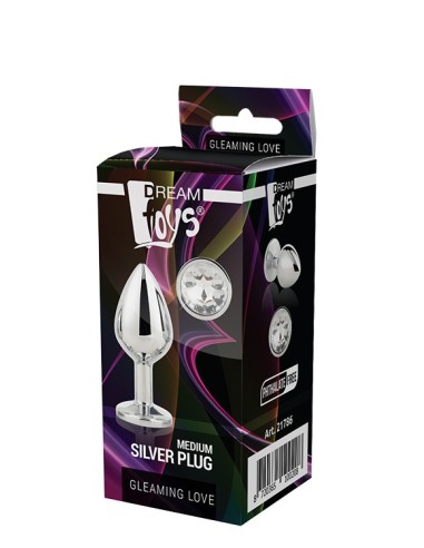 GLEAMING LOVE SILVER PLUG MEDIUM
