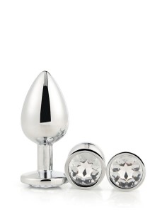 GLEAMING LOVE SILVER PLUG SET