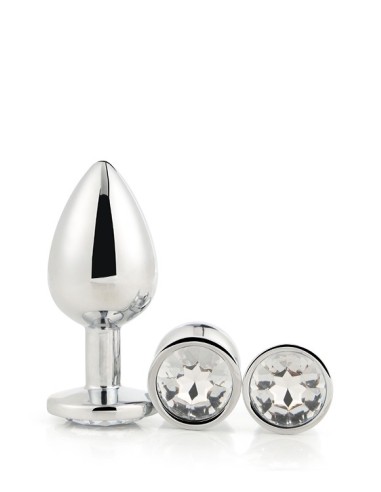 GLEAMING LOVE SILVER PLUG SET