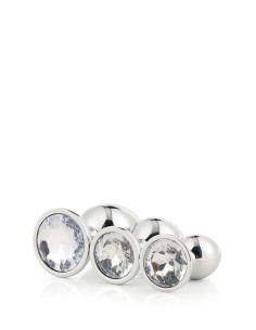 GLEAMING LOVE SILVER PLUG SET 2