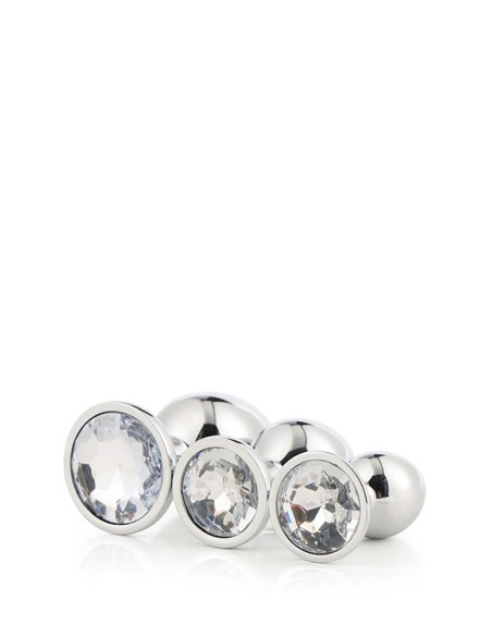 GLEAMING LOVE SILVER PLUG SET
