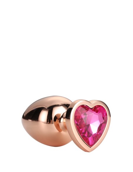 GLEAMING LOVE ROSE GOLD PLUG SMALL