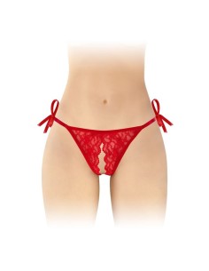 String rouge ouvert à nouer Stella Fashi